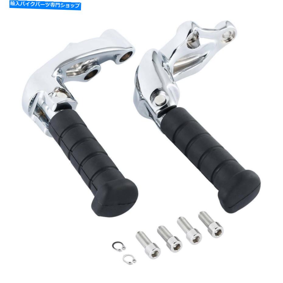 クロームパーツ Chrome旅客フットペグPEGSマウントブラケットフィットIndian Scout 6015-2021 Chrome Passenger Footpeg Pegs Mount Bracket Fit For Indian Scout Sixty 2015-2021【並行輸入品】|Us Custom Parts Shop USDM
