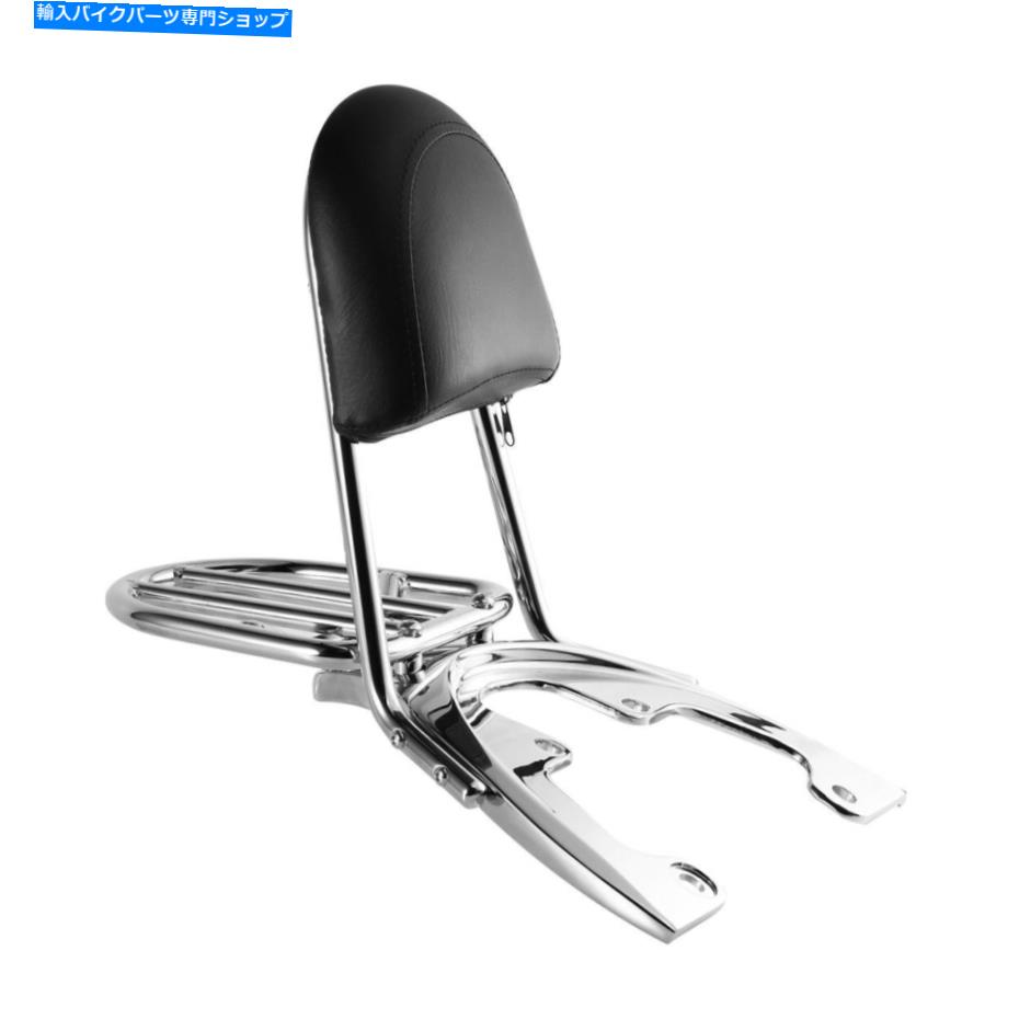クロームパーツ Harley 2007-2011 V-Rodサイトロッツ用Chrome Sissy Barバックエストザラック - オリジナルのタイトルを表示 Harley 2007-2011 V-Rod ナイトロッド用Chrome Sissy Barバックレスト荷物ラック- show original title【並行輸入品】|Us Custom Parts Shop USDM