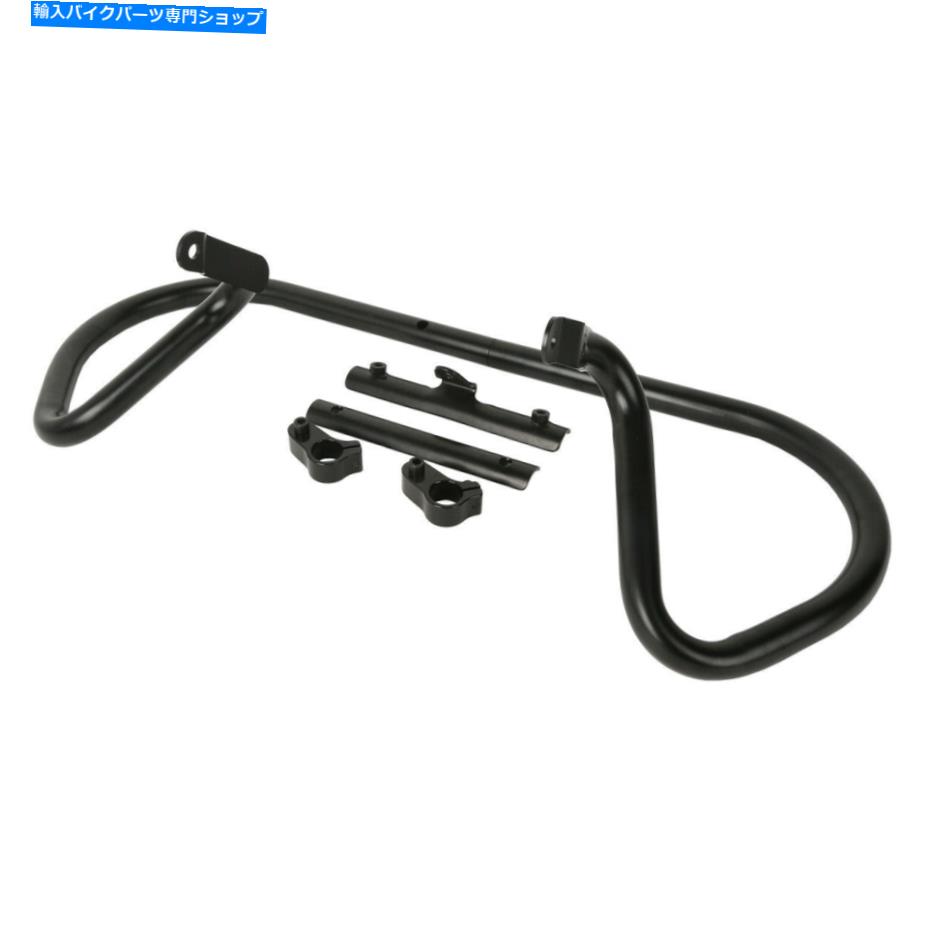 クロームパーツ クロム/ブラックエンジンガードクラッシュバーフィットハーレーvロッドVロッドモデル02-17 16 Chrome/Black Engine Guards Crash Bar Fit For Harley V Rod V-Rod Models 02-17 16【並行輸入品】