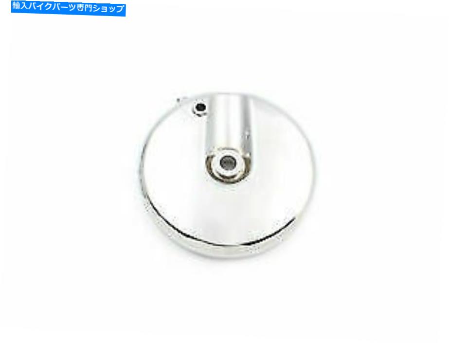 クロームパーツ Harley Davidsonによるクロムフロントブレーキバッキングプレート右側V-Twin Chrome Front Brake Backing Plate Right Side for Harley Davidson by V-Twin【並行輸入品】｜Us Custom Parts Shop USDM