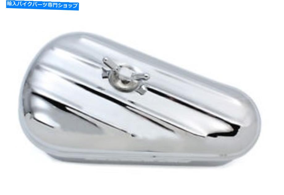 クロームパーツ レプリカの楕円形の右側のクロムツールボックス Replica Oval Right Side Chrome Tool Box【並行輸入品】