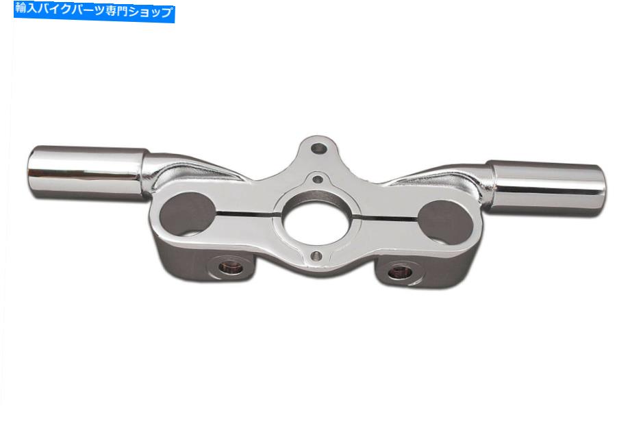 クロームパーツ スプリングフォークトップトリプルツリーインラインクロム Spring Fork Top Triple Tree Inline Chrome【並行輸入品】|Us Custom Parts Shop USDM