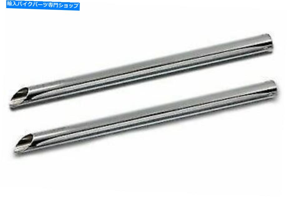 クロームパーツ V-Twinによるハーレーダビッドソン用クローム30ストレートエキゾーストパイプエクステンション Chrome 30 Straight Exhaust Pipe Extension for Harley Davidson by V-Twin【並行輸入品】