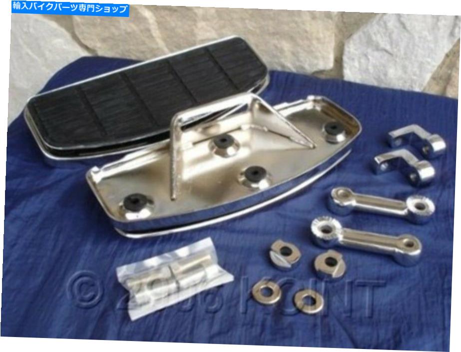 クロームパーツ Harley Dynaワイドグライド＆FXSTの整理可能なフロアボードの足掲示板部品 FOR HARLEY DYNA WIDE GLIDE & FXST AJUSTABLE FLOORBOARDS FOOT BOARDS PARTS【並行輸入品】