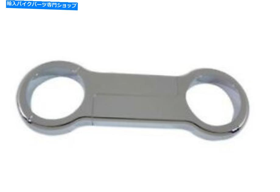 クロームパーツ Chromeビレットフォークブレースのハーレー39mm狭いグライドスポーツスターDyna&FXR Chrome Billet Fork Brace for Harley 39mm Narrow Glide Sportster Dyna & FXR【並行輸入品】|Us Custom Parts Shop USDM