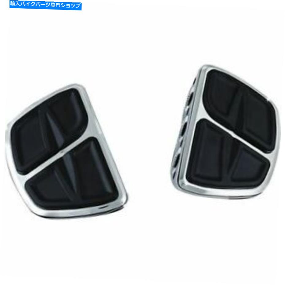 クロームパーツ クロムクライャキンキネティックボード Chrome Kuryakyn Kinetic Mini Floor Boards【並行輸入品】