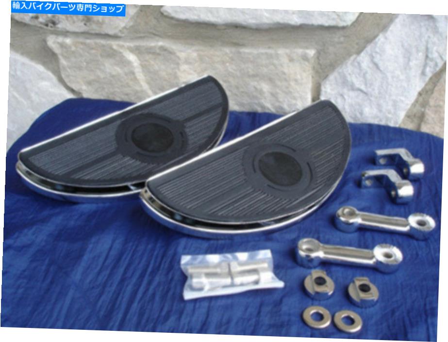 クロームパーツ Harley Dyna Wide Glide＆FX 1984＆up Shaker Floorboards部品 FOR HARLEY DYNA WIDE GLIDE & FX 1984 & UP SHAKER FLOORBOARDS PARTS【並行輸入品】