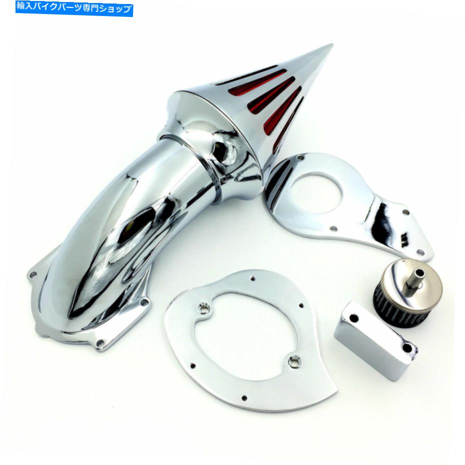 クロームパーツ Honda Shadow 600 VLX600 1999-2012のためのクロム新しいスパイクエアクリーナリー摂取フィルター Chrome New Spike Air Cleaner Intake Filter For Honda Shadow 600 Vlx600 1999-2012【並行輸入品】｜Us Custom Parts Shop USDM