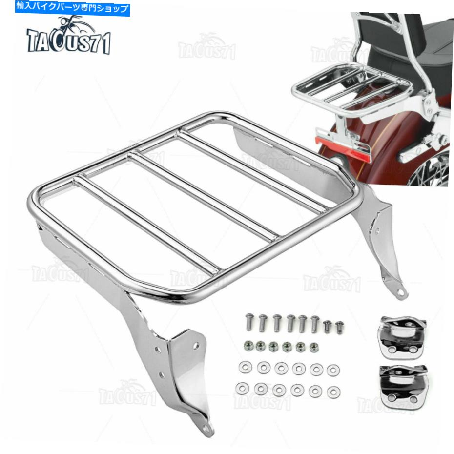 クロームパーツ Harley 18-21ファットボーイFLFBブレイクアウトFXBRのためのクロムシスバースポーツラックラック Chrome Sissy Bar Sport Luggage Rack For Harley 18-21 Fat Boy FLFB Breakout FXBR【並行輸入品】|Us Custom Parts Shop USDM