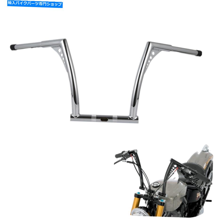 クロームパーツ 14 "ハーレイのための上昇apeハンガーハンドルバーズフィットボブローライダー 14" Rise Ape Hanger Handlebars Fit For Harley Dyna Street Fat Bob Low Rider【並行輸入品】|Us Custom Parts Shop USDM