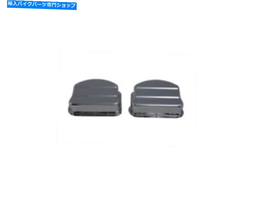 クロームパーツ クロムステンレスバルブカバー - レプリカ1948-1965ハーレーダビッドソンパンヘッドFL Chrome Stainless Valve Covers - Replica 1948-1965 Harley Davidson Panhead FL【並行輸入品】|Us Custom Parts Shop USDM