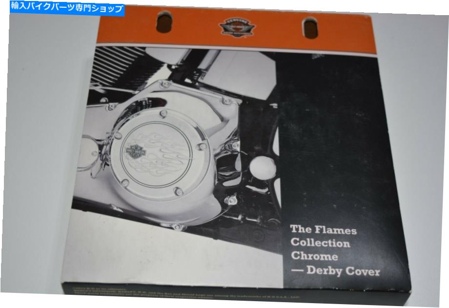 クロームパーツ フレームハーレーダビッドソンクロームダービーカバー25700473 FLAMES HARLEY DAVIDSON CHROME DERBY COVER 25700473【並行輸入品】