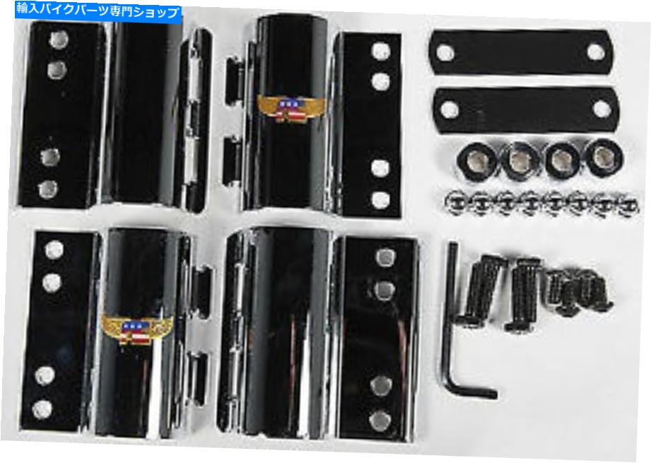 クロームパーツ 標準フォーク、CJE Kit-Cje Chje Chje Chje Chje Chje Chje Chje Chje Chje Chje National Cycle CJ and CH Series Mount Kit for Standard Forks, CJE KIT-CJE Chrome【並行輸入品】