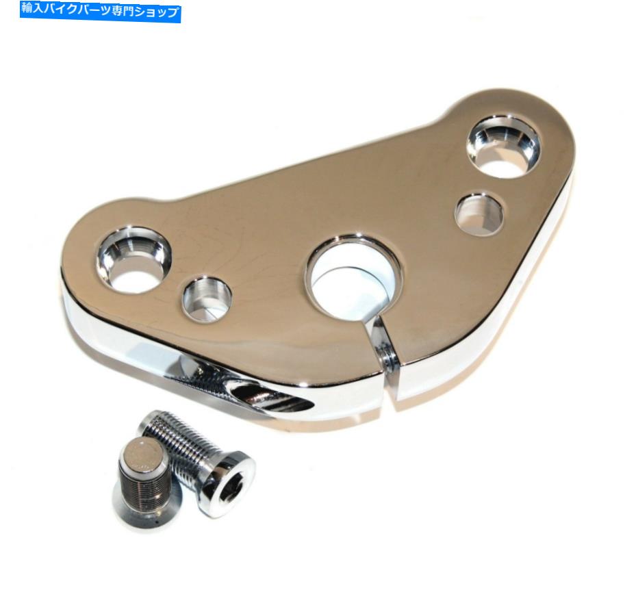 クロームパーツ ハーレーフルススプリンガークロームビレットトップツリーW /ライザーマウント1997-2003 45491-97 HARLEY FLSTS SPRINGER CHROME BILLET TOP TREE w/ RISER MOUNTS 1997-2003 45491-97【並行輸入品】