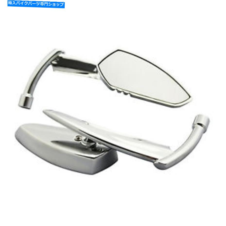 クロームパーツ CIPA 01909オートバイの鋸歯状のブレードミラーキット左右のクロムペア CIPA 01909 Motorcycle Serrated Blade Mirror Kit Left Right Side Chrome Pair【並行輸入品】|Us Custom Parts Shop USDM