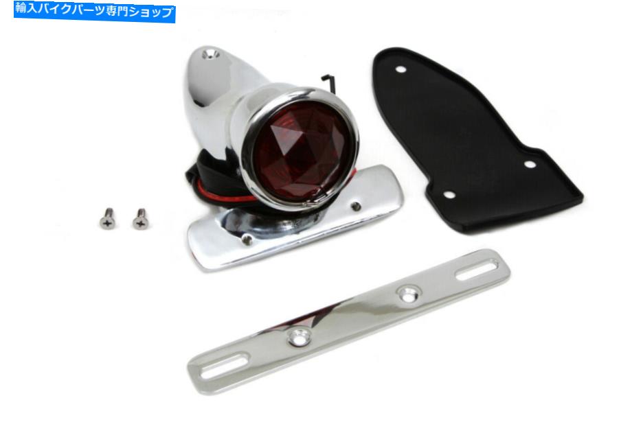 クロームパーツ Chrome Bobber Tail Lampアセンブリはハーレー - ダビッドソンに収まります Chrome Bobber Tail Lamp Assembly fits Harley-Davidson【並行輸入品】