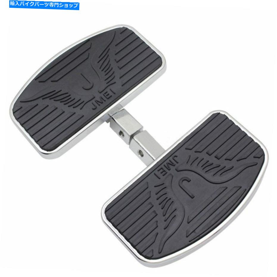 クロームパーツ ホンダスティードシャドウVLX VT400 VT600（24cm）用フロントライダーフットボードの床板 Front Rider Footboard Floorboard For Honda Steed Shadow VLX VT400 VT600 (24cm)【並行輸入品】