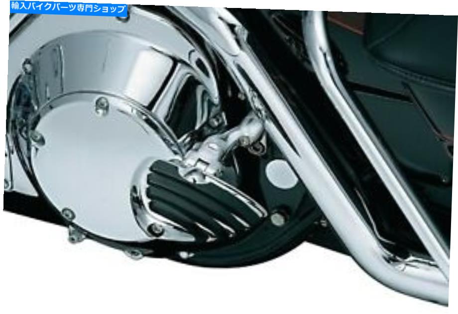 クロームパーツ クレキイン島可能力のコントコントクロープ＃7504-オリジナルのタイトルを表示 Kuryakyn 調節可能な乗客用ペグマウントクローム ＃7504- show original title【並行輸入品】