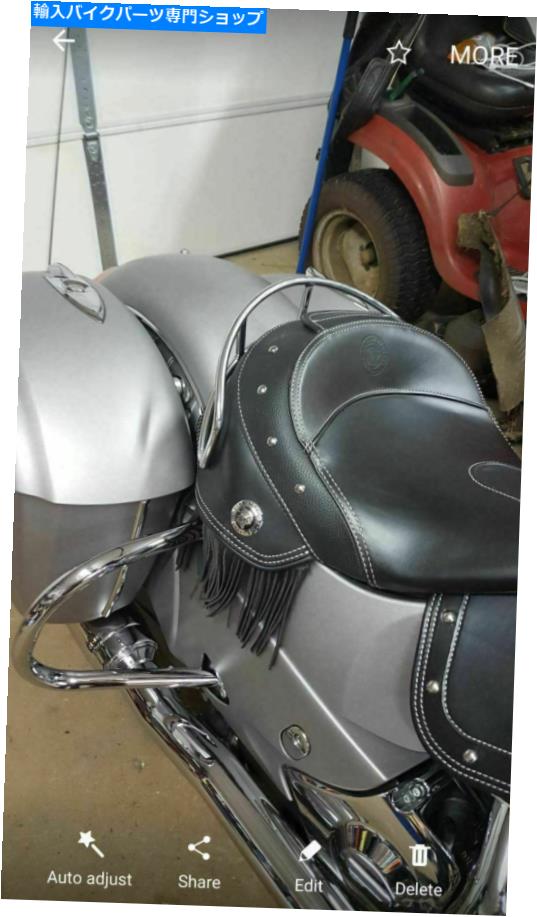クロームパーツ ソロライダーグラブレールクロームニースシートレールドライバー4インドチーフテイン Solo Rider Grab Rail Chrome Nice Seat Rail Driver 4 Indian Chief Chieftain【並行輸入品】