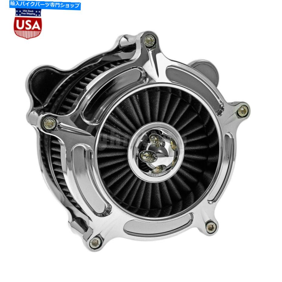 クロームパーツ Chromeエアフィルターグレー要素エアクリーナーフィットDynaソフトツーリングトライク Chrome Air Filter Gray Element Air Cleaner Fit For Dyna Softail Touring Trike【並行輸入品】