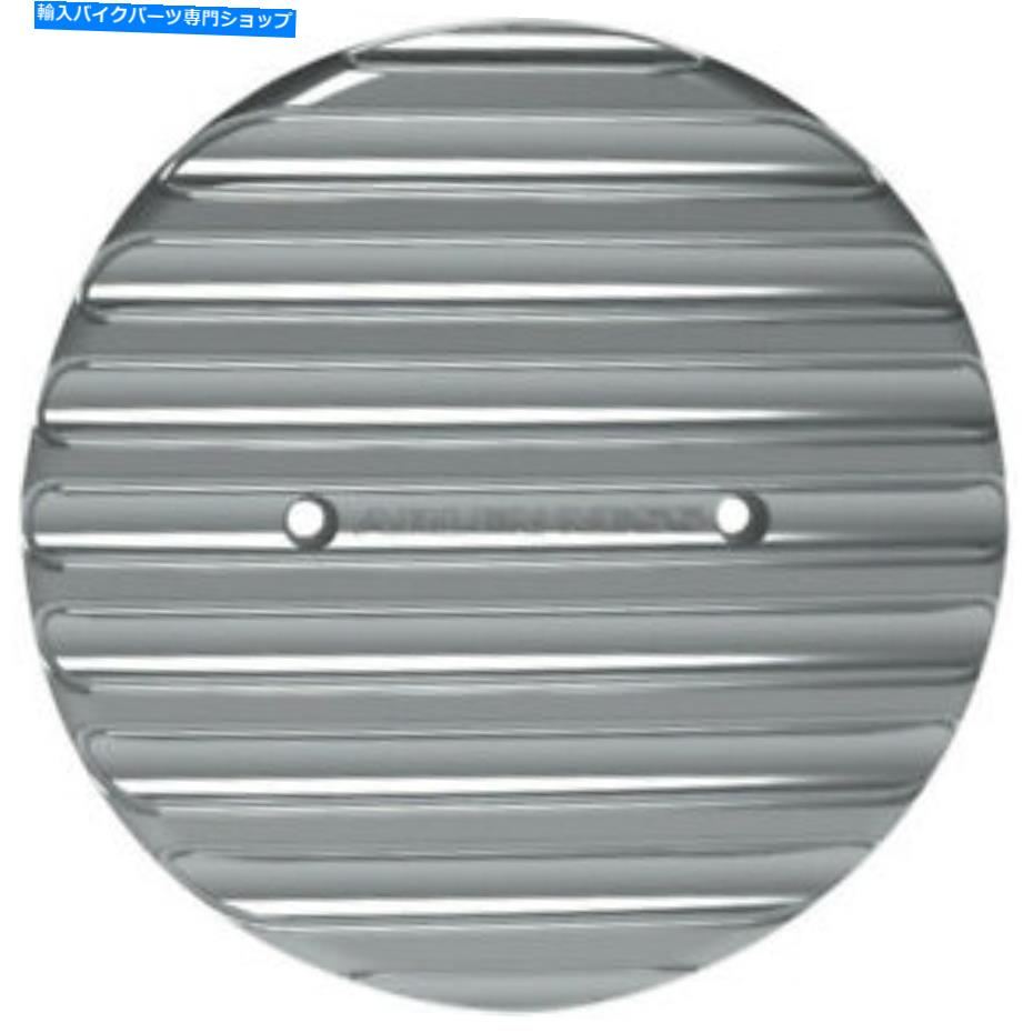 クロームパーツ Arlen Ness Chrome Finned 2 Hole Derby Cover Indian W / 111 "ThunderStrokeエンジン Arlen Ness Chrome Finned 2 Hole Derby Cover Indian w/ 111" Thunderstroke Engine【並行輸入品】｜Us Custom Parts Shop USDM