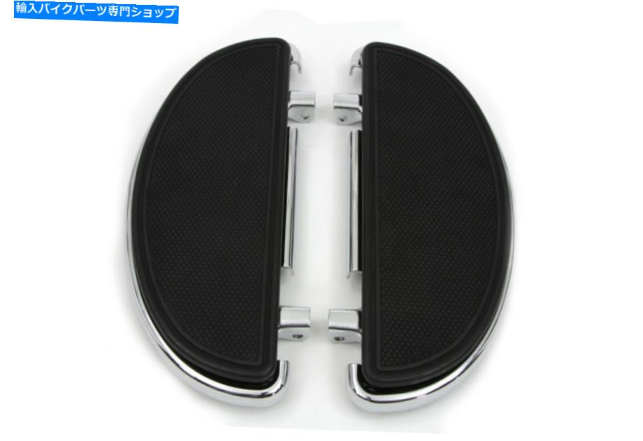 クロームパーツ Chrome Driver Half Moon Footboard Set Fits Harley-Davidson Chrome Driver Half Moon Footboard Set fits Harley-Davidson【並行輸入品】|Us Custom Parts Shop USDM