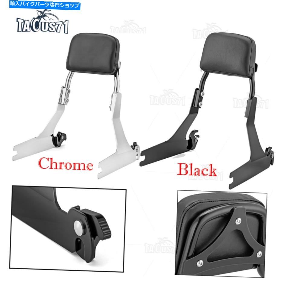 クロームパーツ 旅客の背もたれのSissy Bar w / Pad for Harley DynaスーパーグライドカスタムFXD FXDC Passenger Backrest Sissy Bar w/Pad For Harley Dyna Super Glide Custom FXD FXDC【並行輸入品】|Us Custom Parts Shop USDM