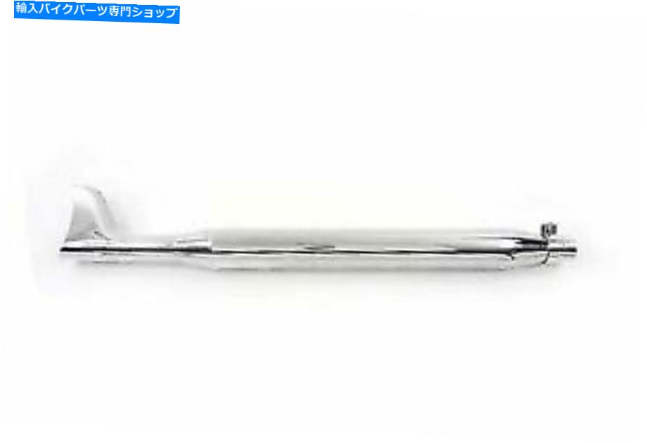 クロームパーツ V-Twinによるハーレーダビッドソンのためのクロムフィッシュテールマフラー36 Chrome Fishtail Muffler 36 for Harley Davidson by V-Twin【並行輸入品】|Us Custom Parts Shop USDM
