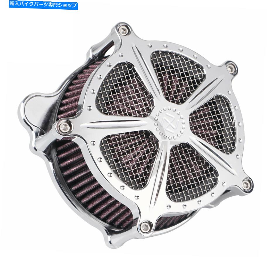 クロームパーツ Harley Dyna Fatboy Softail Chromeカスタムエアクリーナーベンチュリフィルターシステム For Harley Dyna Fatboy Softail Chrome Custom Air Cleaner Venturi Filter System【並行輸入品】