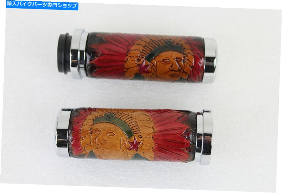 クロームパーツ クロムの端を備えたワイヤーグリップによるインドのスロットル Indian Throttle By Wire Grip Set with Chrome Ends【並行輸入品】|Us Custom Parts Shop USDM