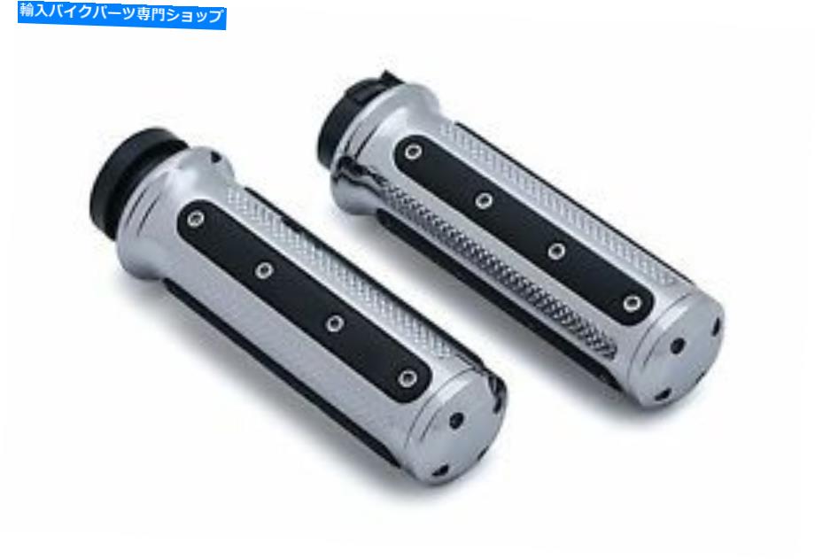 クロームパーツ クライャキンクローム重工業ハンドグリップハーレーW /ケーブルスロットル Kuryakyn Chrome Heavy Industries Hand Grips Harley w/ Cable Throttle【並行輸入品】 36,864円
