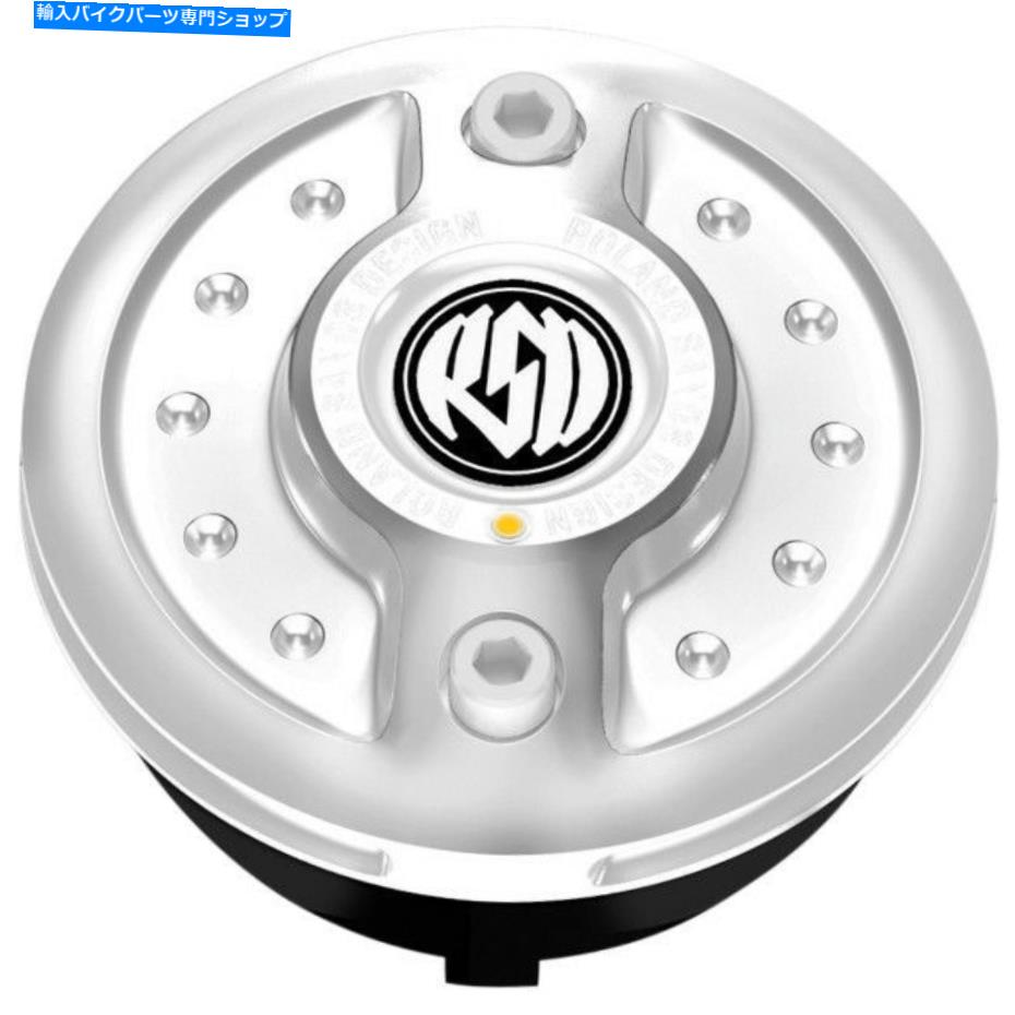 クロームパーツ LED 96-17ビッグツインP / N 0210-2033-CHが付いているRSDラジアルクロムフューリーゲージ RSD Radial Chrome Fuel Gauge With LED 96-17 Big Twin P/N 0210-2033-CH【並行輸入品】