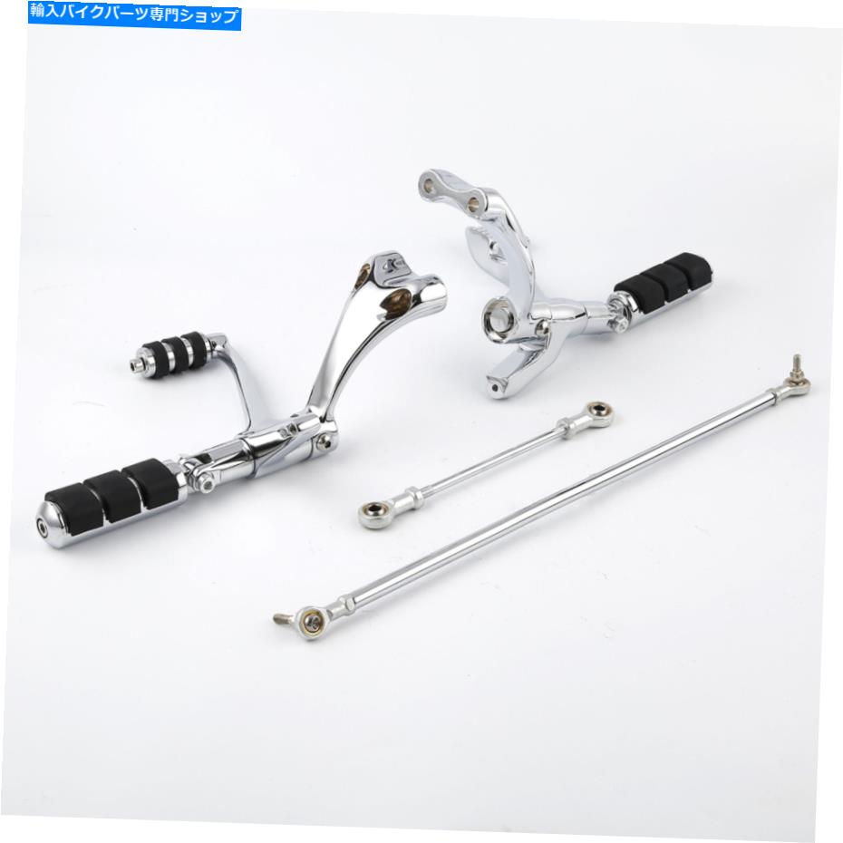 クロームパーツ フォワードコントロールPEGSレバーリンケージHarley XL 1200 883カスタム04-13 11 Forward Controls Pegs Levers Linkages Fit For Harley XL 1200 883 Custom 04-13 11【並行輸入品】 35,987円