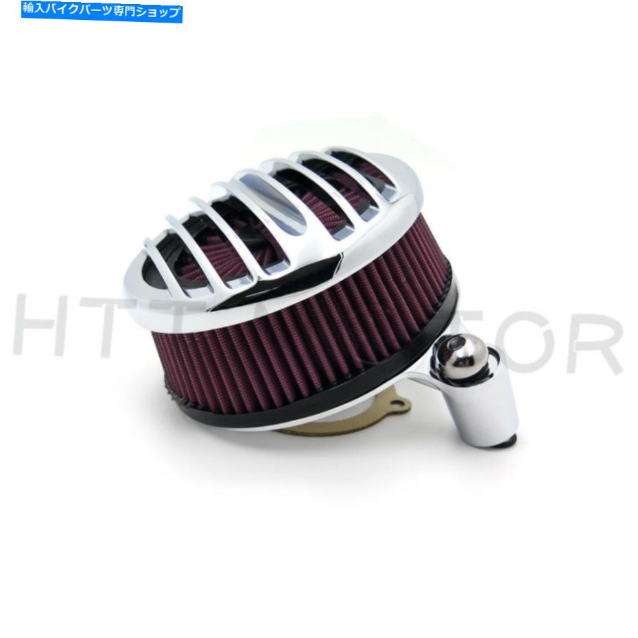 クロームパーツ 08-16ツーリングW /元の50mmスロットルボディクロムのためのグリルエアクリーナーキット Grille Air Cleaner Kit For 08-16 Touring w/Original 50mm Throttle Body Chrome【並行輸入品】|Us Custom Parts Shop USDM