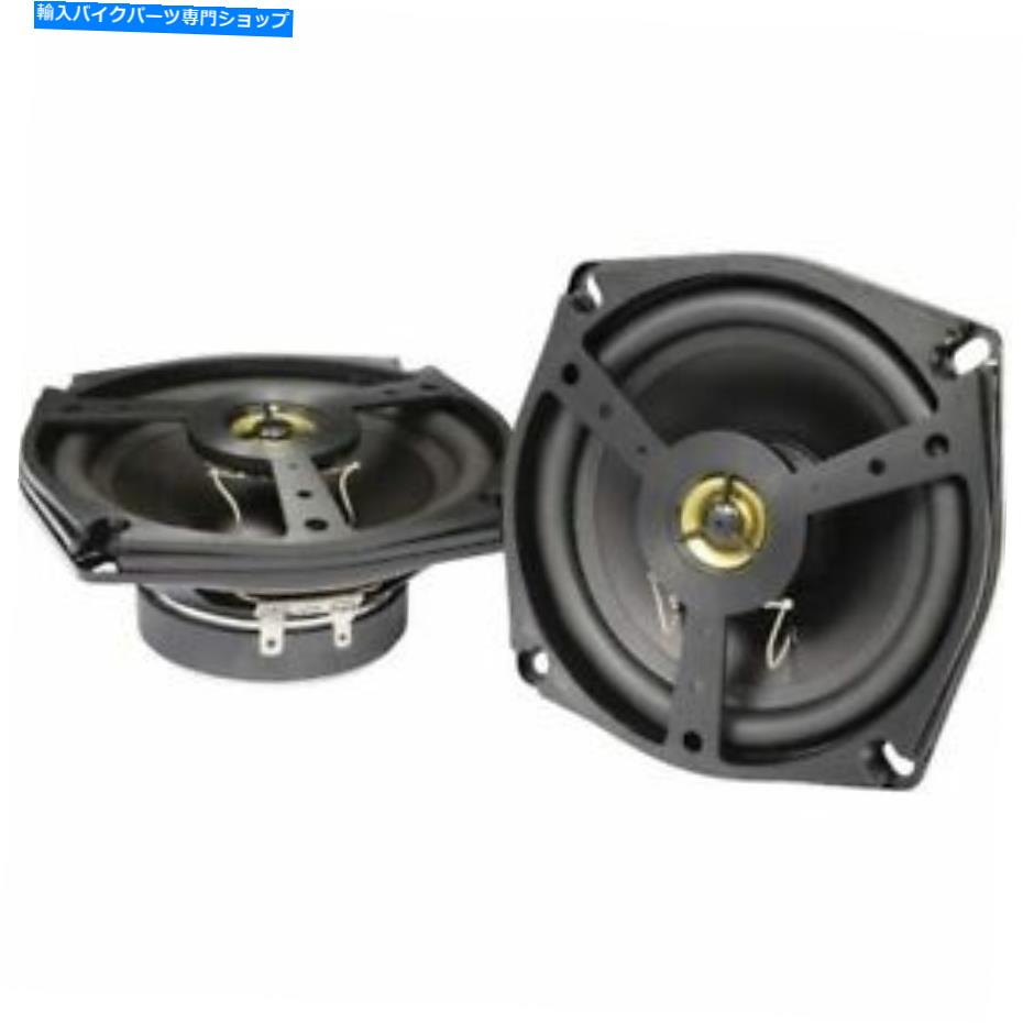 クロームパーツ Show Chrome 5 1/2 "Honda Goldwing用双方向スピーカーキット - 13-106 Show Chrome 5 1/2" Two Way Front Speaker Kit For Honda Goldwing - 13-106【並行輸入品】|Us Custom Parts Shop USDM