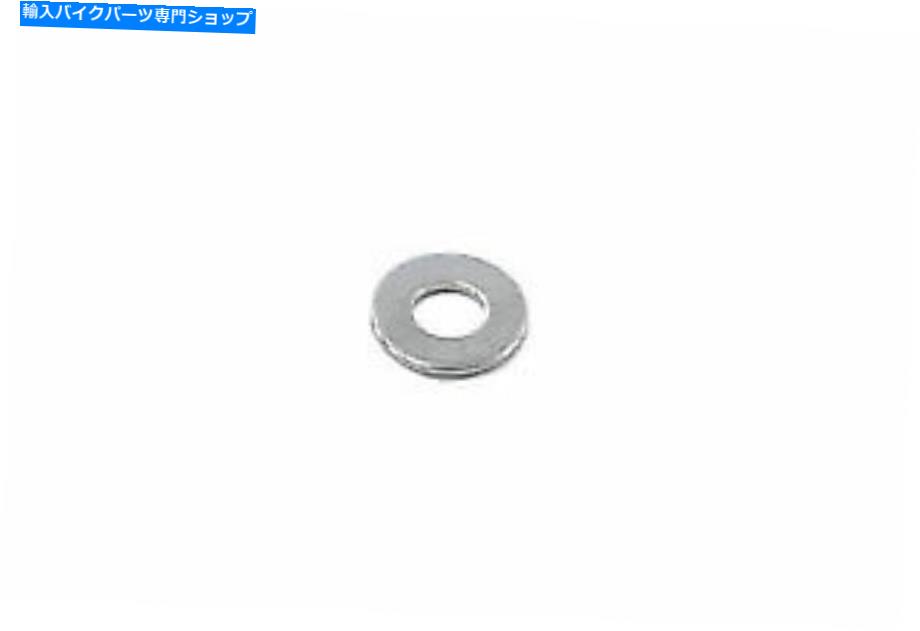クロームパーツ Harley Davidsonによるクロムフラットワッシャー1/2 v-twin Chrome Flat Washers 1/2 Inner Diameter for Harley Davidson by V-Twin【並行輸入品】