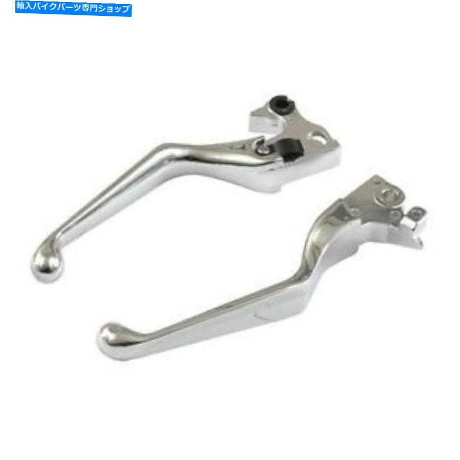 クロームパーツ セットレバーハンドルバークロムハーリーオートバイダビッドソン08-13、XR1200 08-12 XL Set Levers Handlebar Chrome Harley Motorcycle Davidson 08-13, XR1200 08-12 XL【並行輸入品】