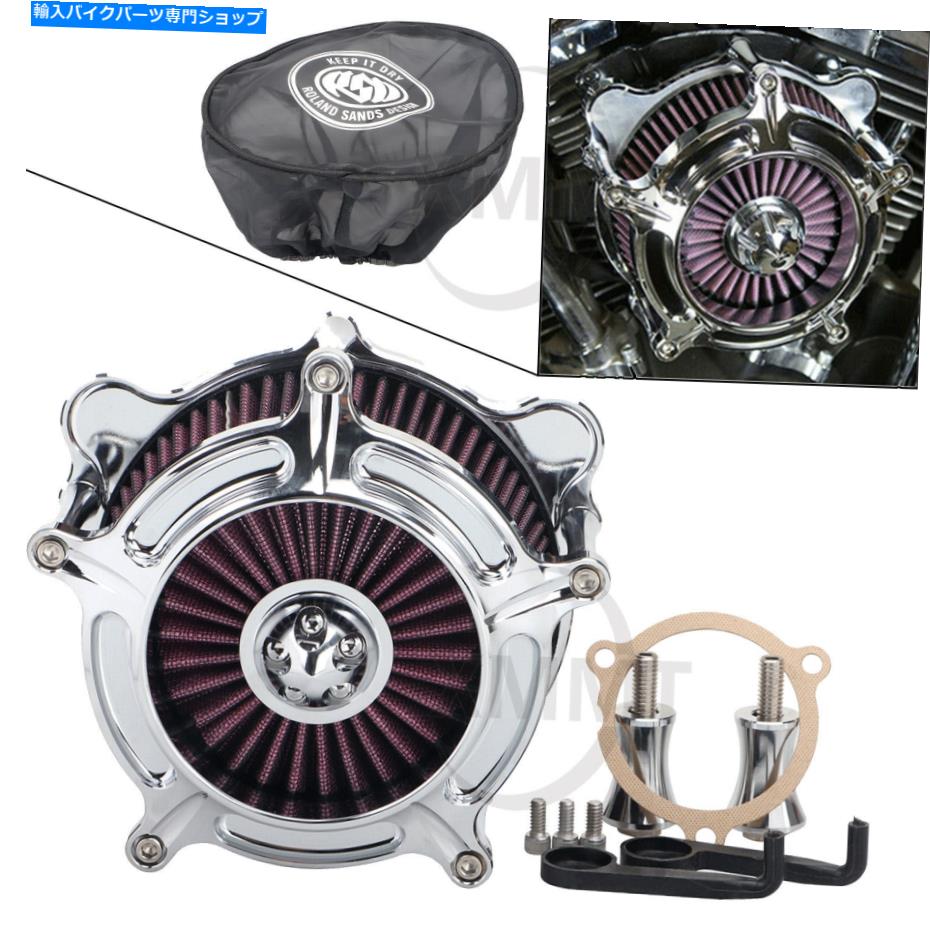 クロームパーツ クロムスパイクエアクリーナーフィルター+レインソックス用ハーレーロードグライドフローフローフラックストライク Chrome Spike Air Cleaner Filter+Rain Sock For Harley Road Glide FLTR FLTRX Trike【並行輸入品】｜Us Custom Parts Shop USDM