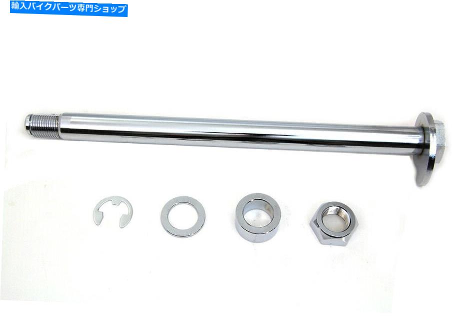 クロームパーツ Chromeリアアクスルキットはハーレー - ダビッドソンにフィットします Chrome Rear Axle Kit fits Harley-Davidson【並行輸入品】
