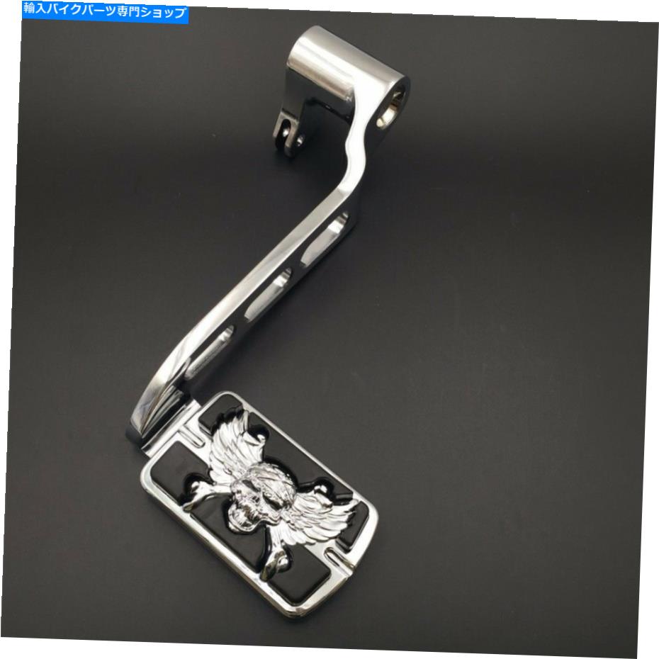 クロームパーツ 2014アップツーリングトライアリングロードキングストリートグリッドのためのブレーキレバーブレーキパダルクロム Brake Lever Brake Padal CHROME FOR 2014-UP Touring Trike Road King Street Glid【並行輸入品】