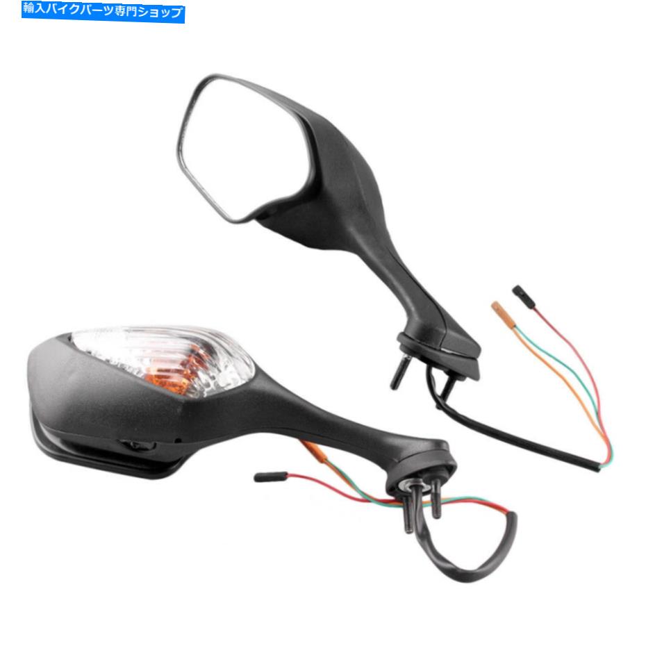 クロームパーツ オートバイの汚れ自転車LEDターン信号の背面図のミラー08-11 Motorcycle Dirt Bike LED Turn Signal Rear View Mirrors For HONDA CBR1000RR 08-11【並行輸入品】