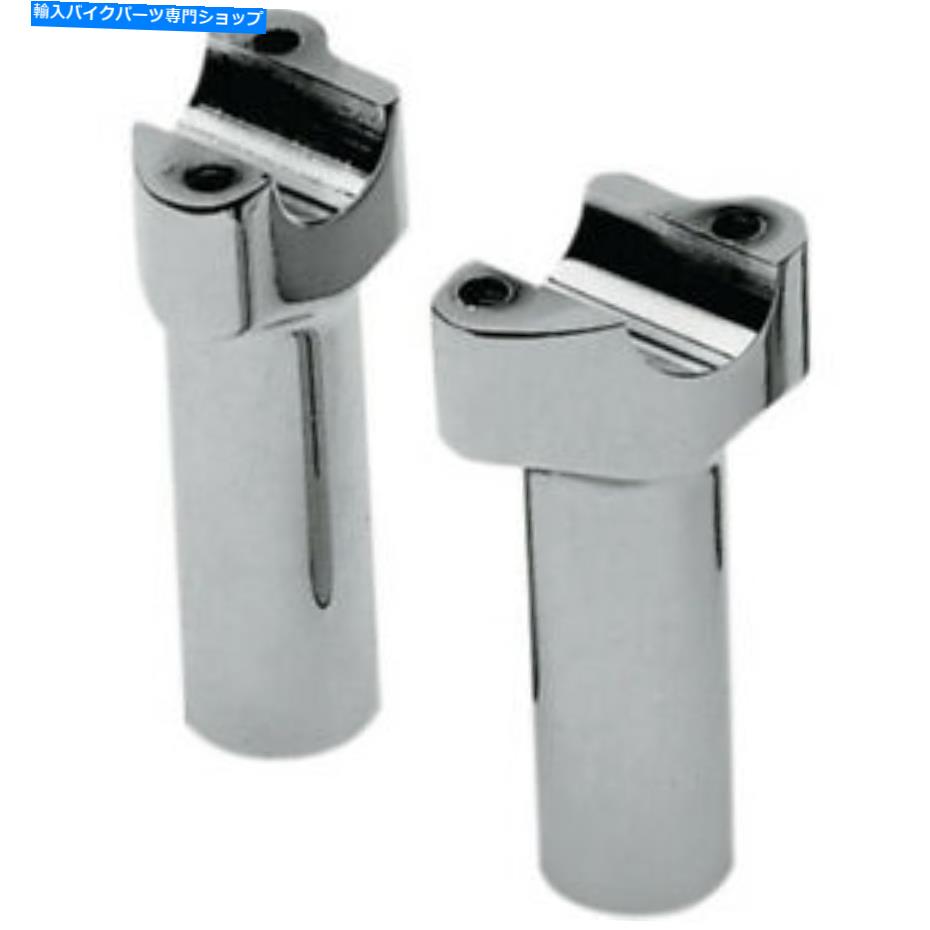 クロームパーツ ドラッグクローム4 1/2 "Buffalo BarsハンドルバーストレートライザーハーレーソフトダイヤXL Drag Chrome 4 1/2" Buffalo Bars Handlebar Straight Risers Harley Softail Dyna XL【並行輸入品】｜Us Custom Parts Shop USDM