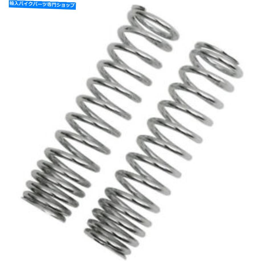 クロームパーツ プログレッシブサスペンションショックスプリング、12シリーズ、クロム、90~130ポンド/イン| 03-1367C Progressive Suspension Shock Springs, 12-Series, Chrome, 90-130 lb/in | 03-1367C【並行輸入品】