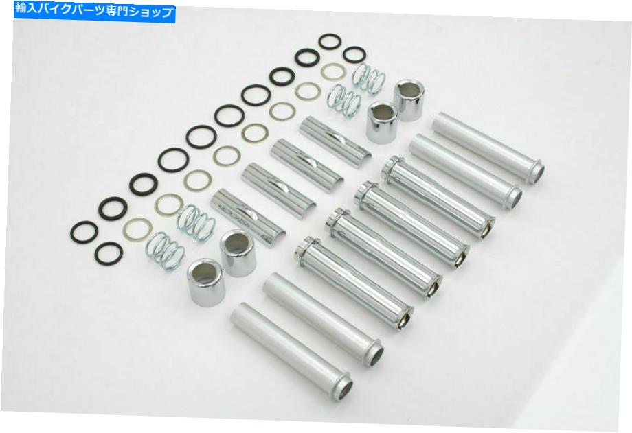 クロームパーツ TC-88プッシュロッドカバーキットクロムFOR Harley DavidsonによるV-Twin TC-88 Pushrod Cover Kit Chrome for Harley Davidson by V-Twin【並行輸入品】