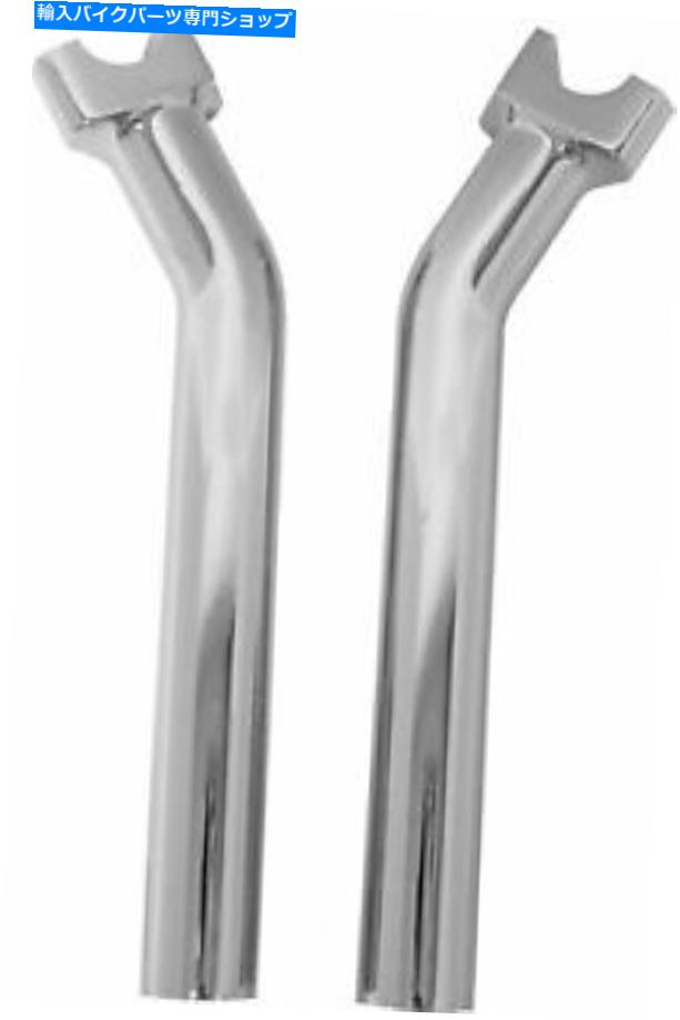 クロームパーツ ハードドライブHバーライザーアルミプルバッククローム9-1 / 2 "04-528 HARDDRIVE H-BAR RISERS ALUMINUM PULLBACK CHROME 9-1/2" 04-528【並行輸入品】|Us Custom Parts Shop USDM