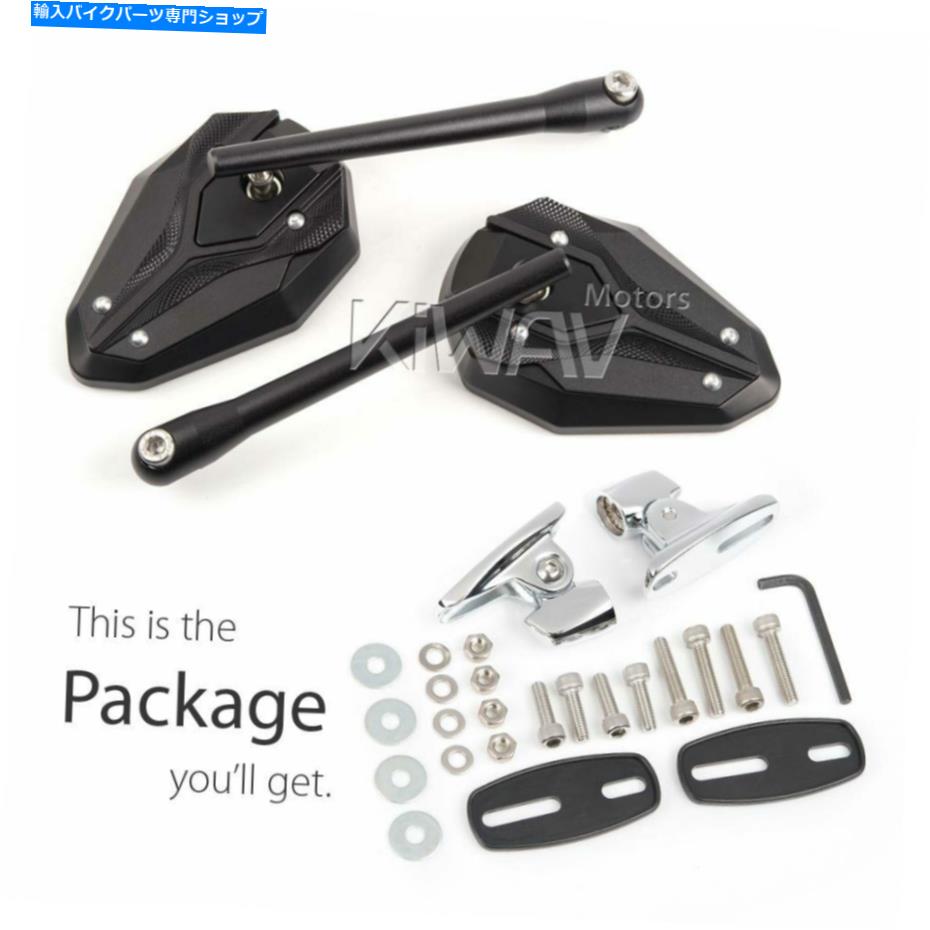 クロームパーツ ブラックViperiiフェアリングミラークロムベースABSアルミニウムユニバーサルスポーツバイク Black ViperII fairing mirrors chrome base ABS aluminum universal sporstbike【並行輸入品】｜Us Custom Parts Shop USDM