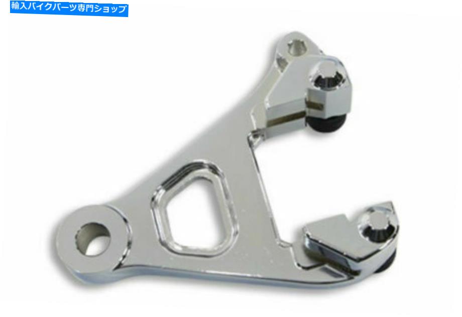 クロームパーツ Harley DavidsonによるクロームリアブレーキキャリパーブラケットBy V-Twin Chrome Rear Brake Caliper Bracket for Harley Davidson by V-Twin【並行輸入品】｜Us Custom Parts Shop USDM