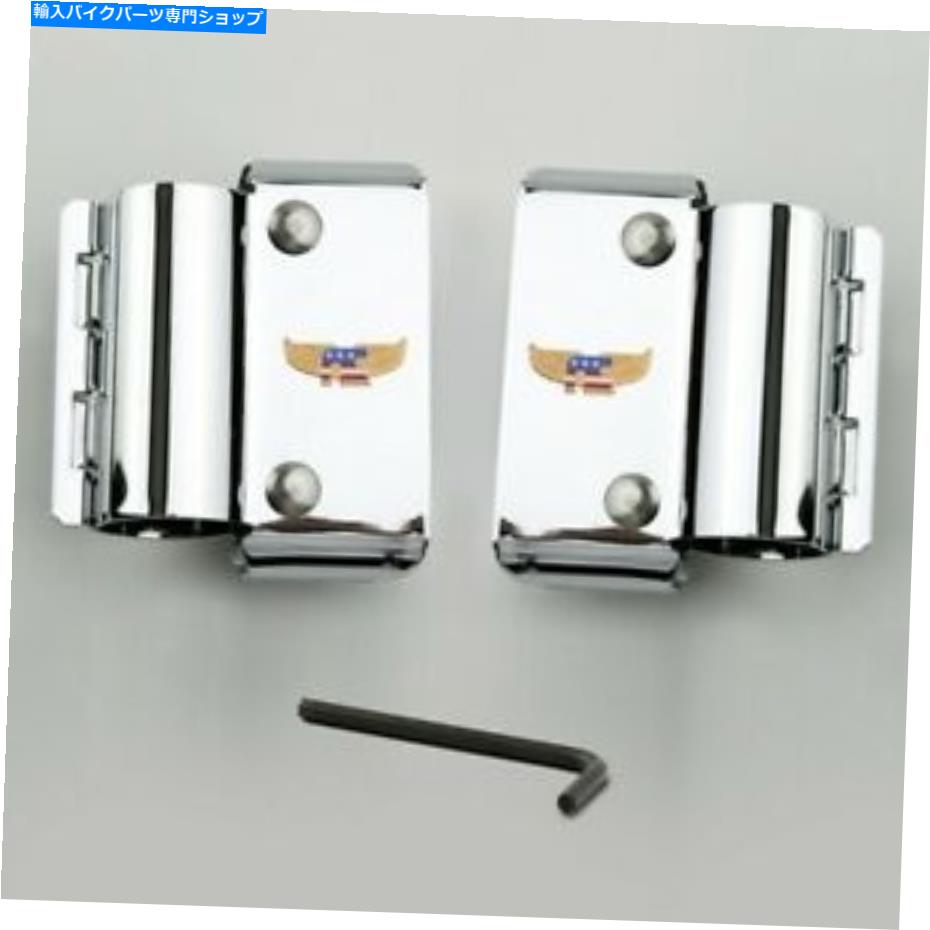 クロームパーツ ナショナルサイクルヘビーデューティフロントガラスストレートフォークマウントキット - Chrome - Kit-Chk National Cycle Heavy Duty Windshield Straight Fork Mount Kit - Chrome - KIT-CHK【並行輸入品】｜Us Custom Parts Shop USDM