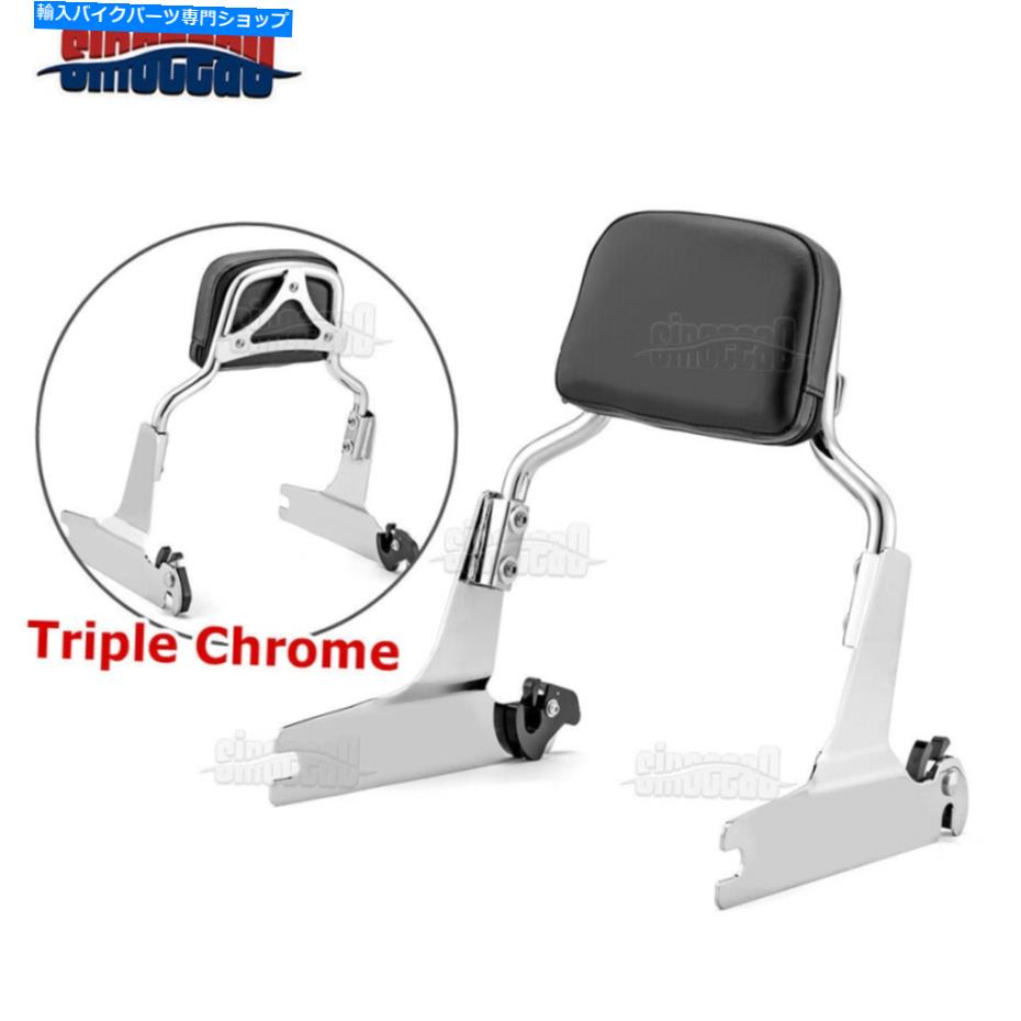 クロームパーツ Harley Suftail Cross Bones flstfのためのChromeリアの乗客の背もたれのSissy Bar Chrome Rear Passenger Backrest Sissy Bar For Harley Softail Cross Bones FLSTF【並行輸入品】|Us Custom Parts Shop USDM