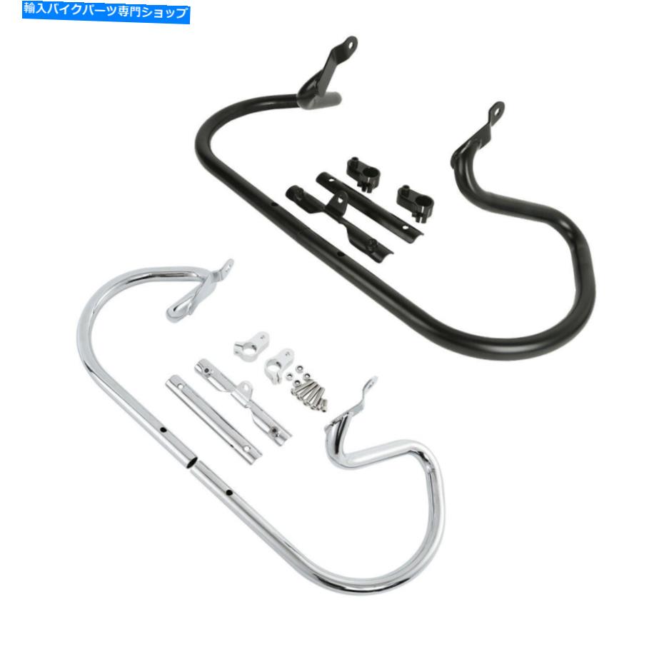 クロームパーツ ハーレーV-Rod VRSC VRSCA 2002-2006のためのスチールエンジンガードハイウェイクラッシュバー Steel Engine Guards Highway Crash Bar For Harley V-Rod VRSC VRSCA 2002-2006【並行輸入品】